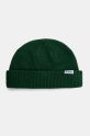 Čepice Butter Goods Wharfie Beanie hladký zelená BG243810