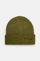 Maharishi czapka wełniana Maharishi Embroidered Beanie Planet friendly zielony 1368.OLIVE
