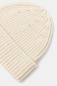Accessories Maison Kitsuné wool beanie Bold Fox Head MM06111KT1022 beige