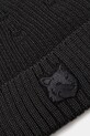 Akcesoria Maison Kitsuné czapka wełniana Bold Fox Head MM06111KT1022 szary