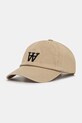 Wood Wood cotton baseball cap Eli applique beige 30251374