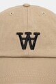 Wood Wood cotton baseball cap Eli 30251374 beige AW24