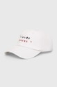 Samsoe Samsoe șapcă de baseball din bumbac SAGIOTTO bumbac alb U24200004