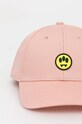 Bavlněná baseballová čepice Barrow F4BWUABC027 růžová AW24