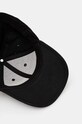 Pamučna kapa sa šiltom Barrow crna F4BWUABC027