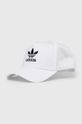 Кепка adidas Originals аплікація білий IS3015