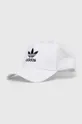 biały adidas Originals czapka z daszkiem Unisex