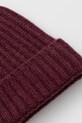 Accesorii United Colors of Benetton căciulă de lână 1302U0724 burgundia