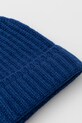 Akcesoria United Colors of Benetton czapka wełniana 1302U0724 niebieski