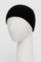 United Colors of Benetton căciulă de lână 1302U0724 negru AW25