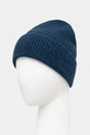 United Colors of Benetton czapka z domieszką wełny 1235UA00N granatowy AW24