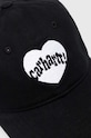 Carhartt WIP cotton baseball cap Amour Cap I033626.0D2XX black AW24