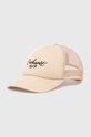 Carhartt WIP baseball cap Signature Trucker Cap applique beige I034024.2BKXX
