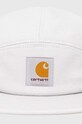 Carhartt WIP czapka z daszkiem bawełniana Backley Cap I016607.29JXX szary AW24