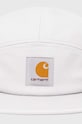 Бавовняна бейсболка Carhartt WIP Backley Cap I016607.29JXX сірий AW24