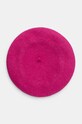 United Colors of Benetton bereta de lana lana roz 6HPKD41HF