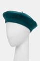 Akcesoria United Colors of Benetton beret wełniany 6HPKD41HF zielony