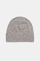 Vlnená čiapka United Colors of Benetton vlna sivá 1002DA010