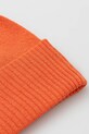 Akcesoria United Colors of Benetton czapka wełniana 1002DA010 pomarańczowy
