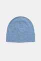 Vlnená čiapka United Colors of Benetton vlna modrá 1002DA010