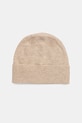 United Colors of Benetton czapka wełniana wełna beżowy 1002DA010