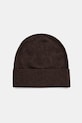 Vlnená čiapka United Colors of Benetton vlna hnedá 1002DA010