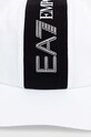 EA7 Emporio Armani șapcă de baseball din bumbac 4F103.245117.56010 alb AW24