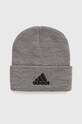 Čepice adidas hrubá šedá IY7665
