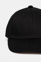 EA7 Emporio Armani șapcă de baseball din bumbac 4F101.245115.00020 negru AW24