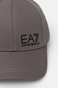Аксессуары Хлопковая кепка EA7 Emporio Armani AF11989.7X000005.M8049 серый
