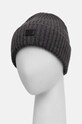 Vlnená čiapka EA7 Emporio Armani 4F201.245112.00945 sivá AW24