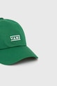 Βαμβακερό καπέλο του μπέιζμπολ Vans VN000HS6J5F1 πράσινο AW24