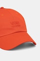 Vans șapcă de baseball din bumbac VN000HEAD401 portocaliu AW24