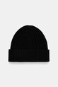 Шапка с вълна United Colors of Benetton вълна черен 1244DA011