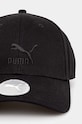 Хлопковая кепка Puma Classics BB Cap 025678 чёрный AW24