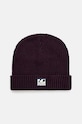 Puma czapka bawełniana Classics Graphic Short Beanie bawełna fioletowy 025680