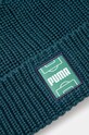 Бавовняна шапка Puma Classics Graphic Short Beanie 025680 зелений AW24