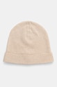 Čepice s příměsí vlny Sisley s příměsí vlny béžová 122HM0502