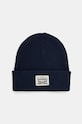 Βαμβακερό σκουφάκι Levi's απλικέ σκούρο μπλε 000J4.0004