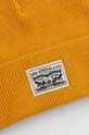 Бавовняна шапка Levi's 000J4.0008 жовтий AW24