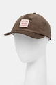 Levi's șapcă de baseball din catifea bumbac verde 000J0.0002