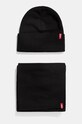 Levi's sciarpa e capello semplice nero 000JS.0000