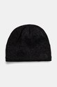 Σκουφί από μείγμα μαλλιού The North Face Jim Beanie λείο μαύρο NF0A8CQ2KS71