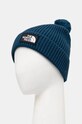 The North Face czapka TNF Logo Box Pom Beanie NF0A3FN31NO1 turkusowy AW24