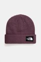 Čepice The North Face Salty Lined Beanie středně silná fialová NF0A3FJW1NI1