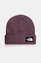 Čepice The North Face Salty Lined Beanie středně silná fialová NF0A3FJW1NI1