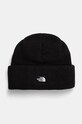 The North Face beanie Whimzy Powder Planet friendly black NF0A7WL9JK31
