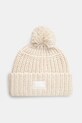 The North Face czapka Cozy Chunky Cabin Beanie aplikacja beżowy NF0A887W86I1