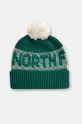 Καπέλο The North Face Retro Cabin Beanie άλλο πράσινο NF0A88QW84O1