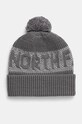 Čiapka The North Face Retro Cabin Beanie stredne hrubá sivá NF0A88QWRO01